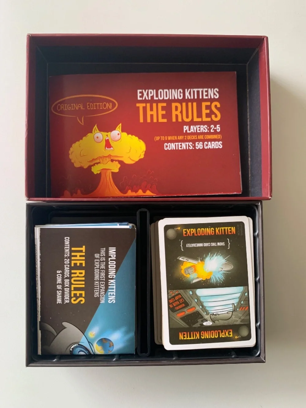 Exploding Kittens A Card Game- Original Edition - Picture 2 of 5